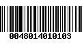 Código de Barras 0048014010103