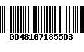 Código de Barras 0048107185503