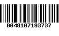 Código de Barras 0048107193737