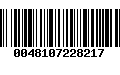 Código de Barras 0048107228217