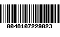 Código de Barras 0048107229023