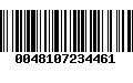 Código de Barras 0048107234461