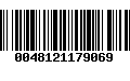 Código de Barras 0048121179069