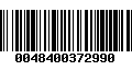 Código de Barras 0048400372990