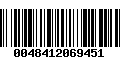 Código de Barras 0048412069451