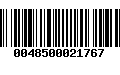 Código de Barras 0048500021767