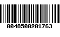 Código de Barras 0048500201763