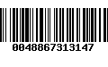 Código de Barras 0048867313147