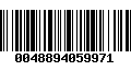 Código de Barras 0048894059971