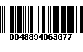 Código de Barras 0048894063077