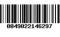 Código de Barras 0049022146297