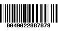 Código de Barras 0049022887879