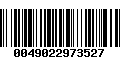 Código de Barras 0049022973527