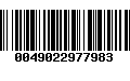 Código de Barras 0049022977983