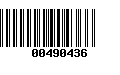 Código de Barras 00490436