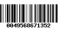 Código de Barras 0049568671352