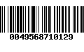 Código de Barras 0049568710129