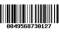 Código de Barras 0049568730127