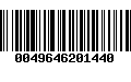 Código de Barras 0049646201440