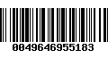 Código de Barras 0049646955183