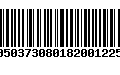 Código de Barras 00503730801820012255