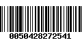 Código de Barras 0050428272541