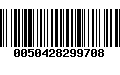 Código de Barras 0050428299708