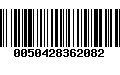 Código de Barras 0050428362082