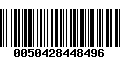 Código de Barras 0050428448496