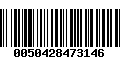 Código de Barras 0050428473146