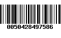 Código de Barras 0050428497586