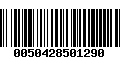 Código de Barras 0050428501290