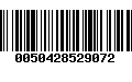 Código de Barras 0050428529072