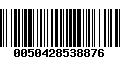 Código de Barras 0050428538876