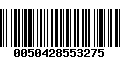 Código de Barras 0050428553275