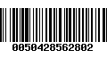 Código de Barras 0050428562802