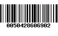 Código de Barras 0050428606902