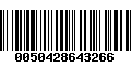 Código de Barras 0050428643266