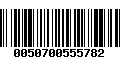 Código de Barras 0050700555782