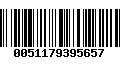 Código de Barras 0051179395657