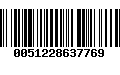 Código de Barras 0051228637769