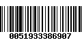 Código de Barras 0051933386907