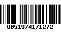 Código de Barras 0051974171272