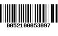 Código de Barras 0052100053097