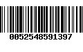 Código de Barras 0052548591397