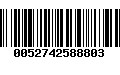 Código de Barras 0052742588803