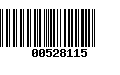 Código de Barras 00528115