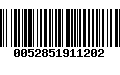 Código de Barras 0052851911202