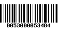 Código de Barras 0053000053484