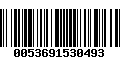 Código de Barras 0053691530493
